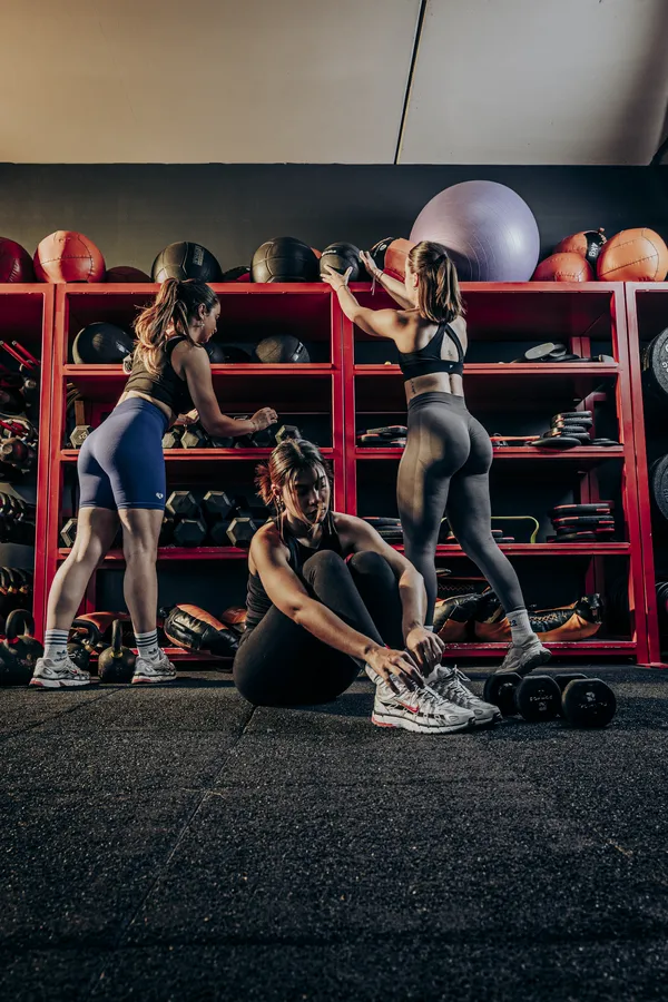 Entraînement en duo au Complexe La Salle