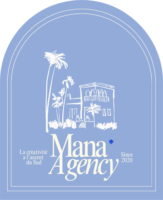 Sticker arche Mana Agency