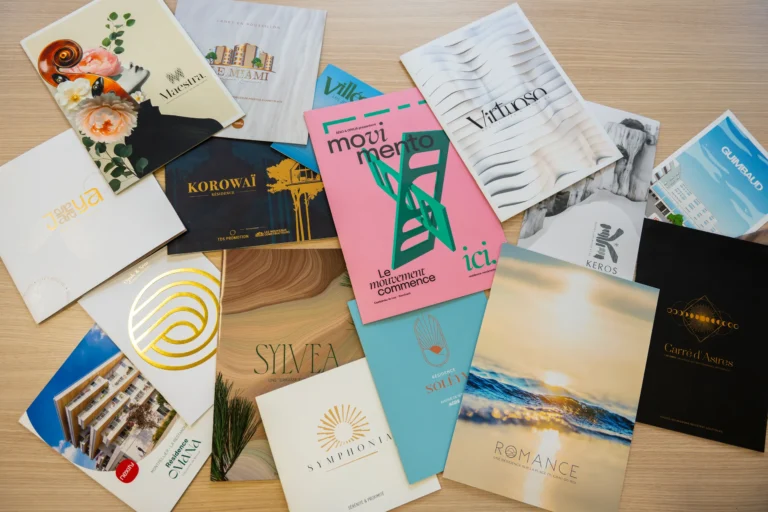 Plaquettes de programmes immobiliers neufs